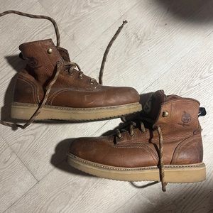 Georgia Wedge Work Boot size 10.5 Wide